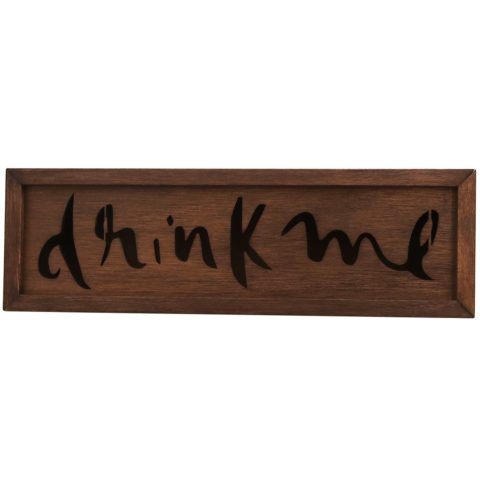 Caja para Vino o Licores "Drink me"